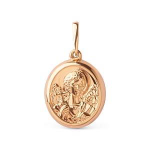 Подвеска из красного золота