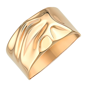 Кольцо из красного золота