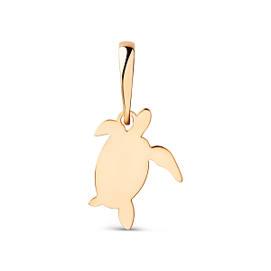 Подвеска из красного золота