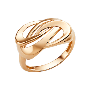 Кольцо из красного золота