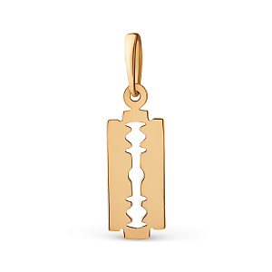 Подвеска из красного золота