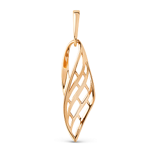 Подвеска из красного золота