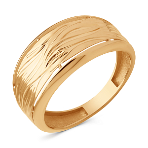 Кольцо из красного золота