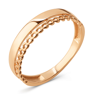 Кольцо из красного золота