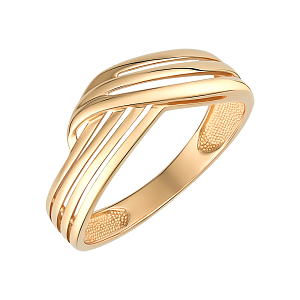 Кольцо из красного золота