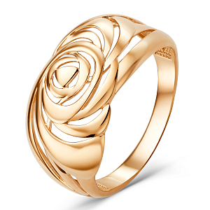 Кольцо из красного золота