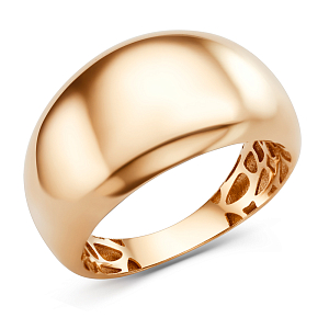 Кольцо из красного золота