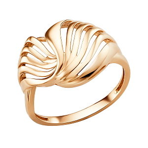 Кольцо из красного золота