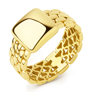 Кольцо из желтого золота