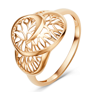 Кольцо из красного золота