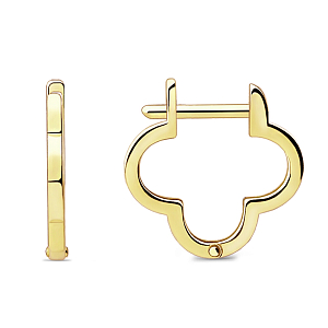 Серьги из красного золота