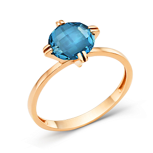 Кольцо из красного золота