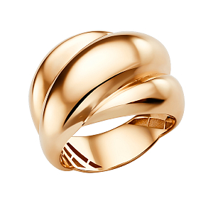 Кольцо из красного золота