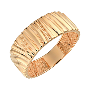 Кольцо из красного золота