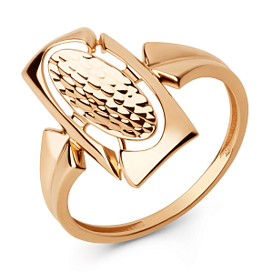 Кольцо из красного золота