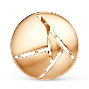 Подвеска из красного золота