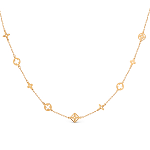 Колье из красного золота