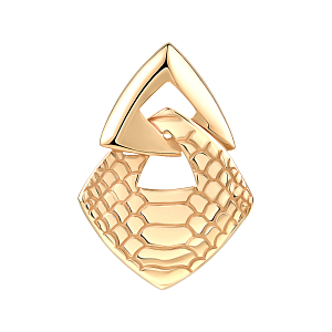 Подвеска из красного золота