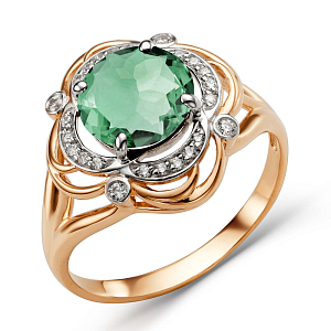 Кольцо из красного золота