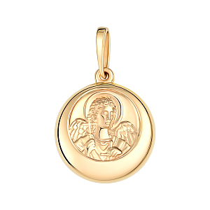 Подвеска из красного золота