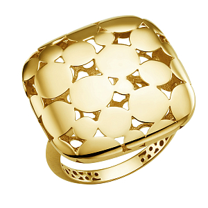 Кольцо из желтого золота