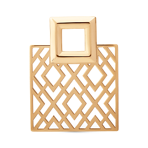 Подвеска из красного золота