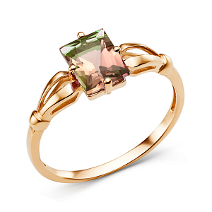 Кольцо из красного золота