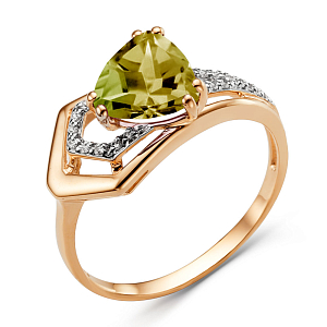 Кольцо из красного золота