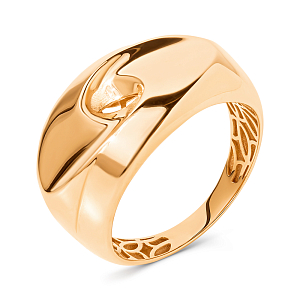 Кольцо из красного золота