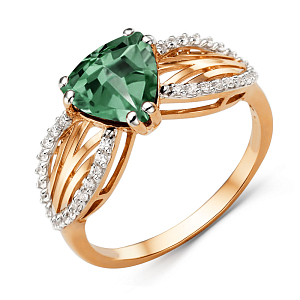 Кольцо из красного золота