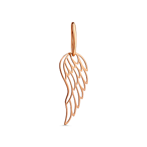 Подвеска из красного золота