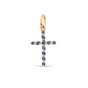 Подвеска из красного золота