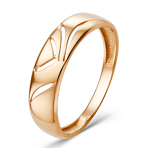 Кольцо из красного золота