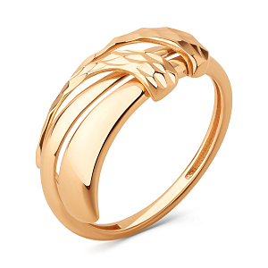 Кольцо из красного золота