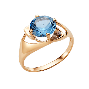 Кольцо из красного золота