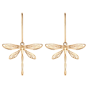 Серьги из красного золота