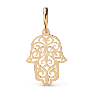 Подвеска из красного золота