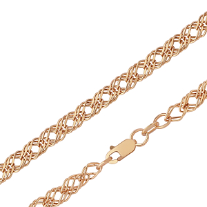 Цепь из красного золота