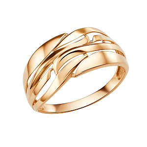 Кольцо из красного золота