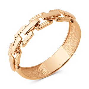 Кольцо из красного золота