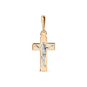 Крест из красного золота