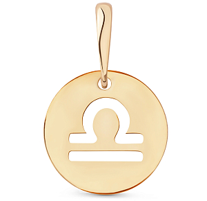 Подвеска из красного золота