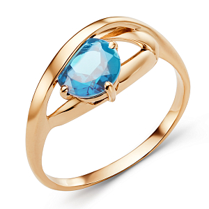 Кольцо из красного золота