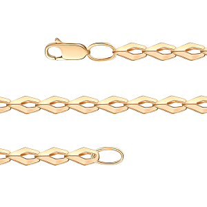 Браслет из красного золота