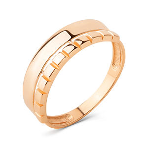 Кольцо из красного золота