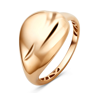 Кольцо из красного золота