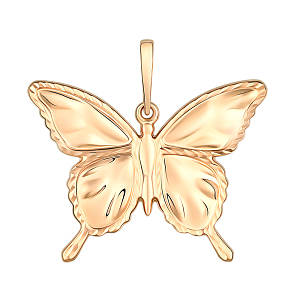 Подвеска из красного золота