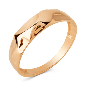 Кольцо из красного золота