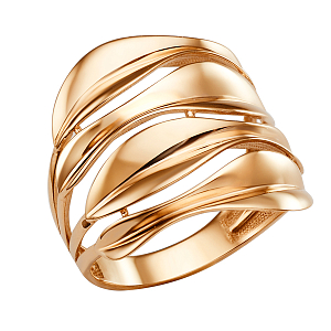 Кольцо из красного золота