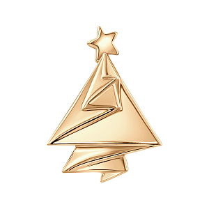 Подвеска из красного золота